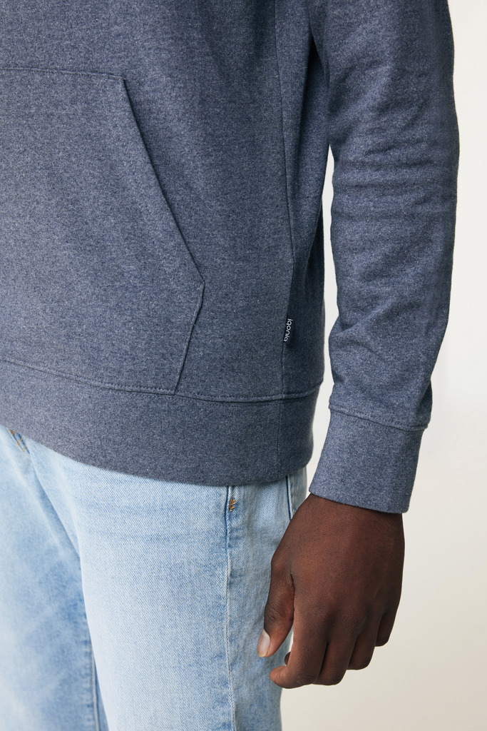 Sudadera IQONIQ Torres algodón reciclado sin teñir