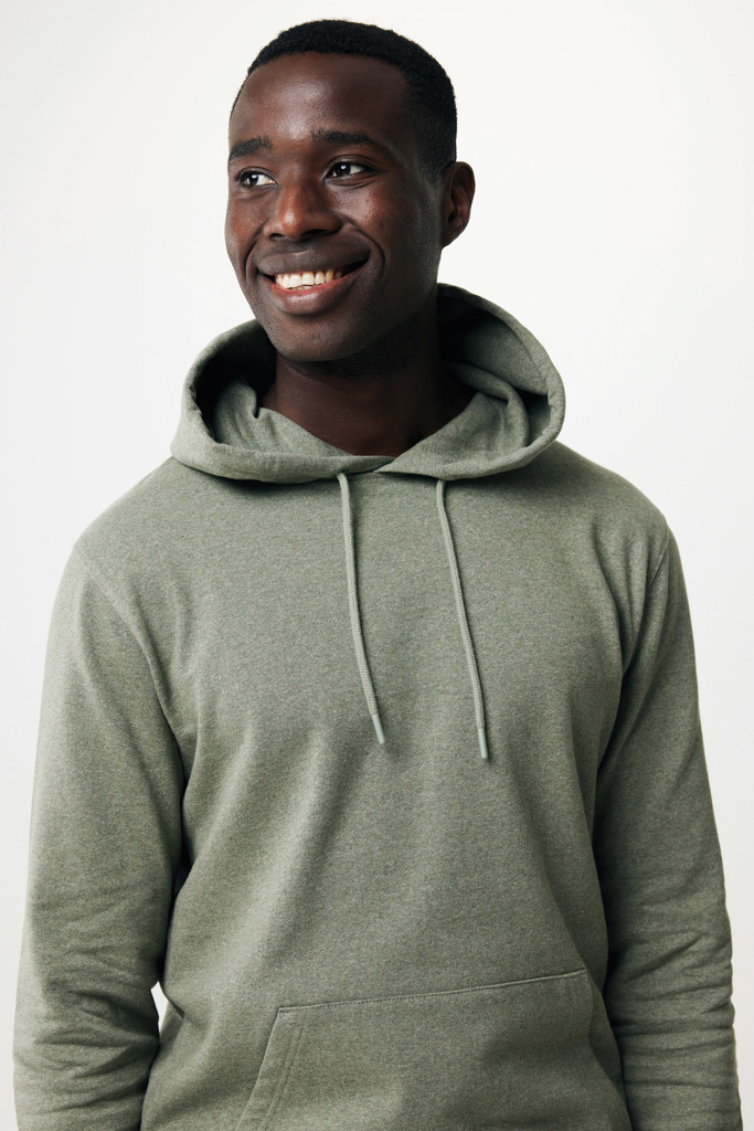 Sudadera IQONIQ Torres algodón reciclado sin teñir