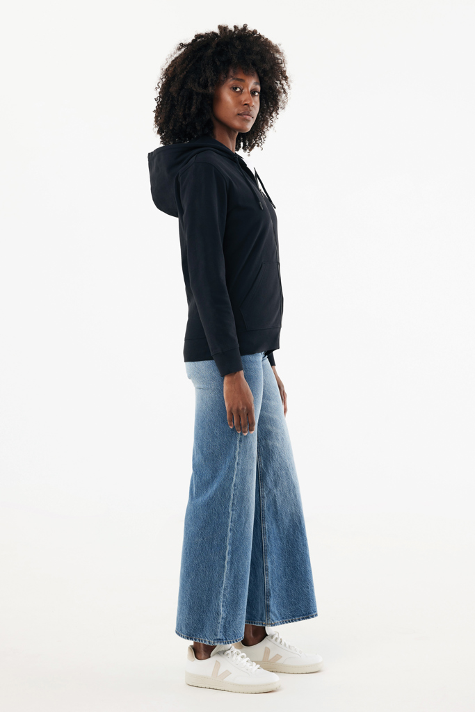 IQONIQ Abisko recycled cotton zip through hoodie