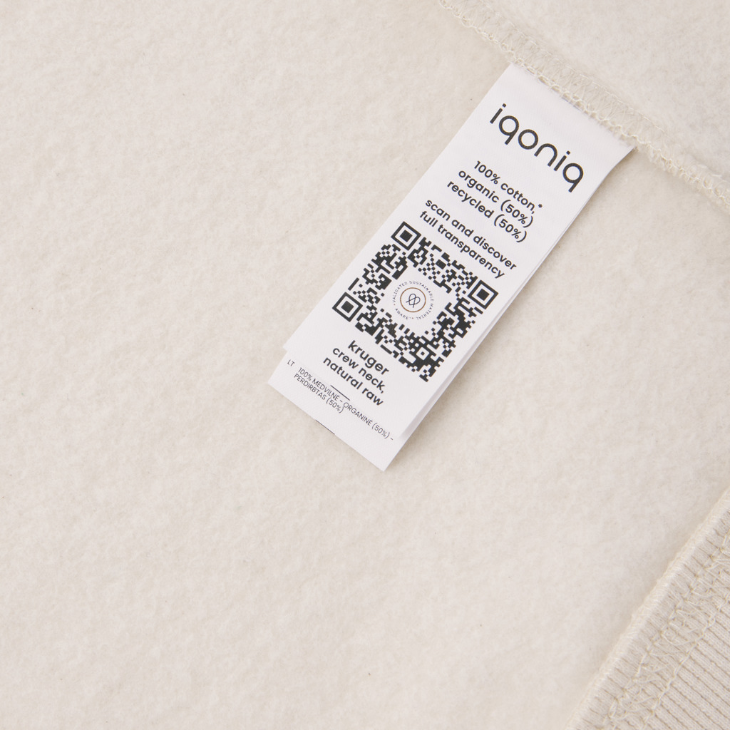 IQONIQ Kruger Sudadera Cuello Redondo Relax Fit Algodón Reci