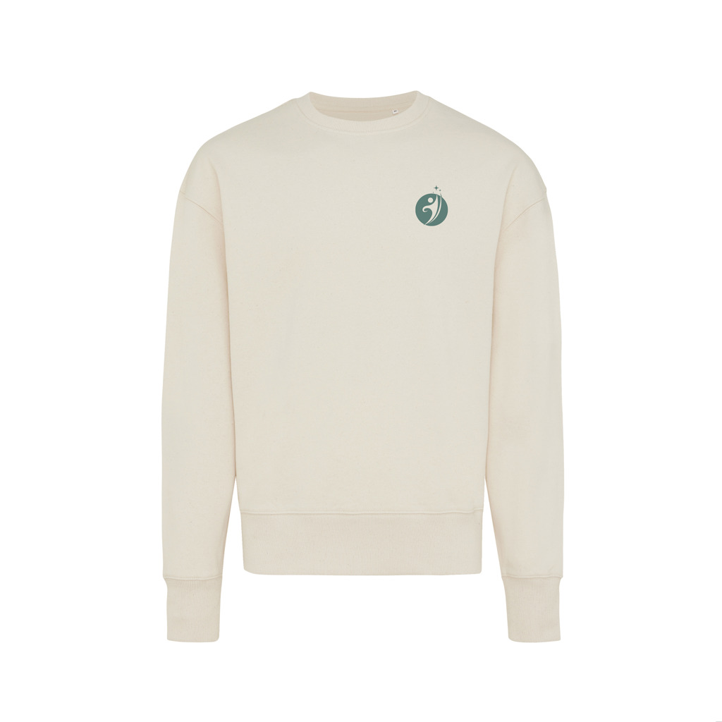 IQONIQ Kruger Sudadera Cuello Redondo Relax Fit Algodón Reci