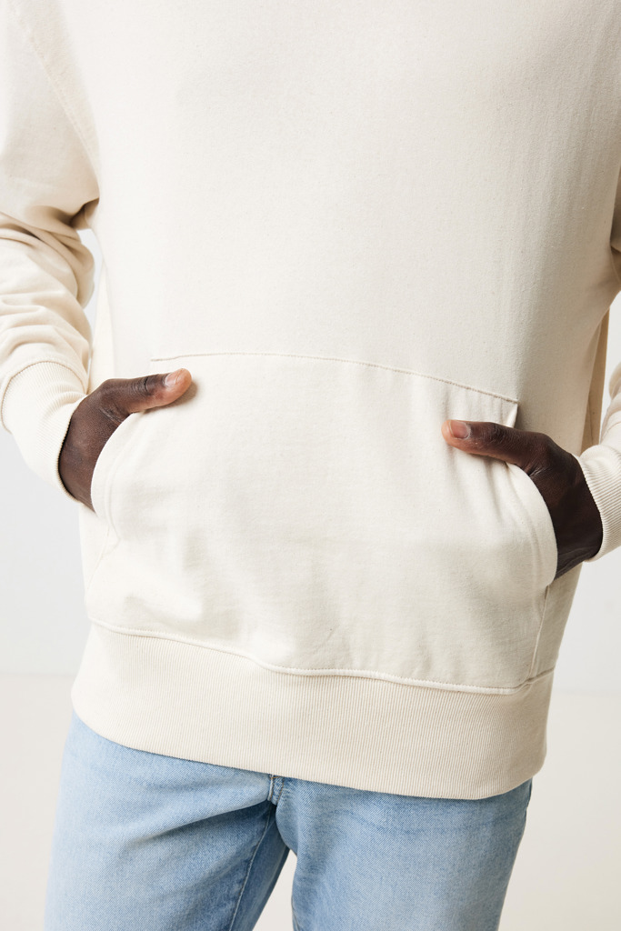 IQONIQ Rila lightweight recycled cotton hoodie