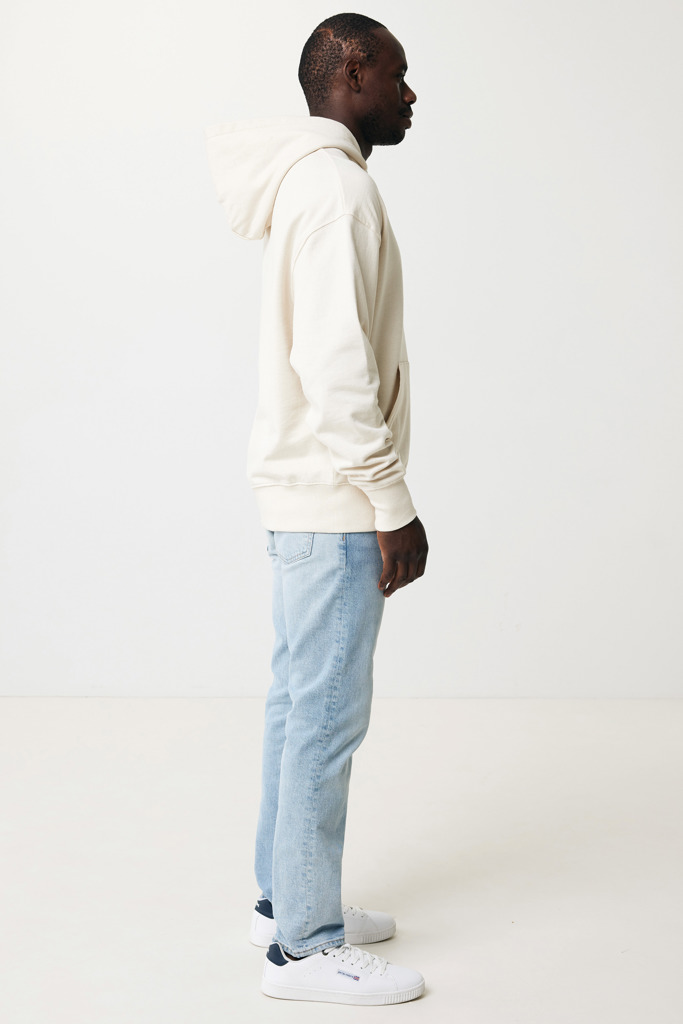 IQONIQ Rila lightweight recycled cotton hoodie