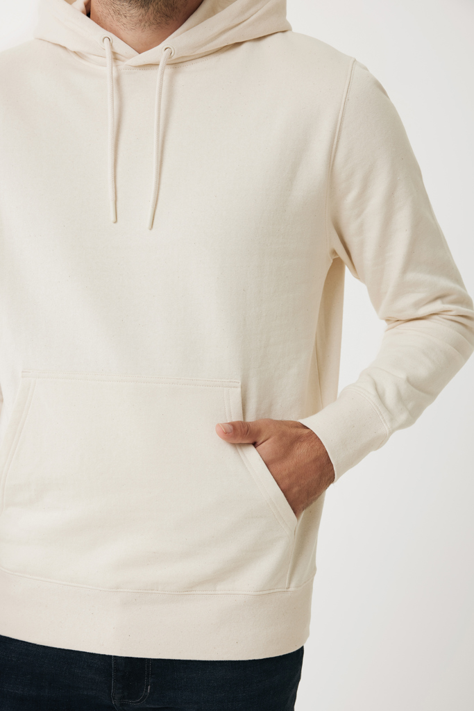 IQONIQ Rila lightweight recycled cotton hoodie