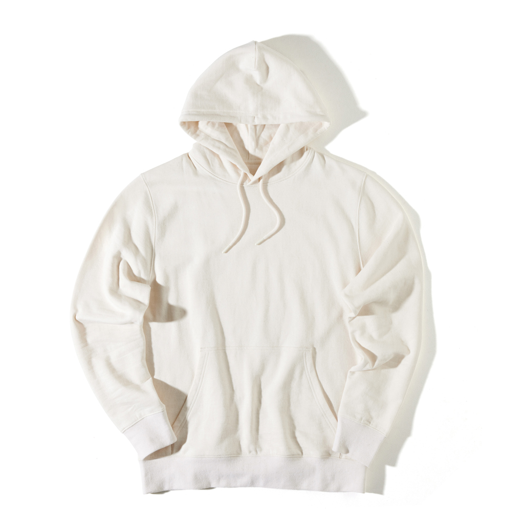 IQONIQ Rila lightweight recycled cotton hoodie
