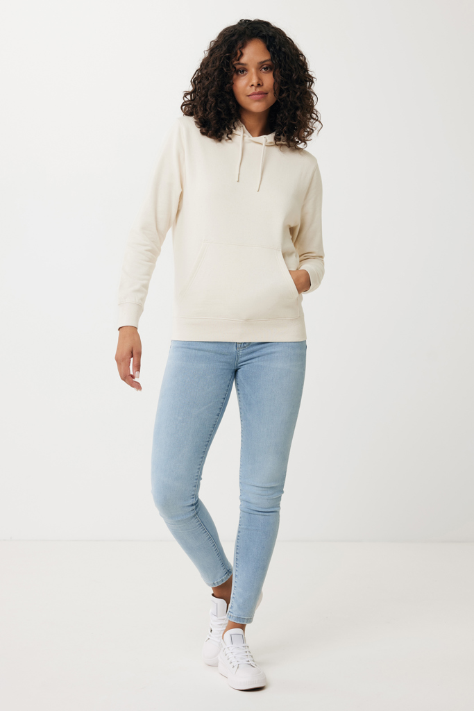 IQONIQ Rila lightweight recycled cotton hoodie