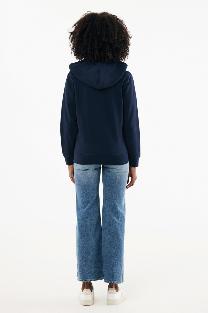 IQONIQ Abisko recycled cotton zip through hoodie