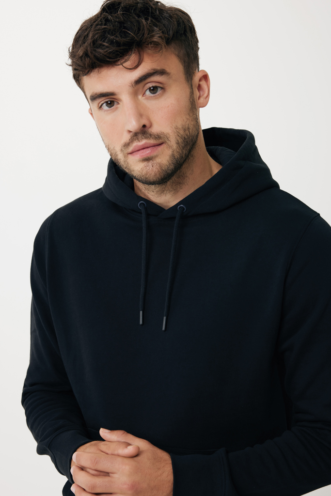 IQONIQ Rila lightweight recycled cotton hoodie