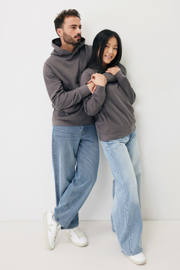 IQONIQ Yengo recycled cotton hoodie with sidepockets