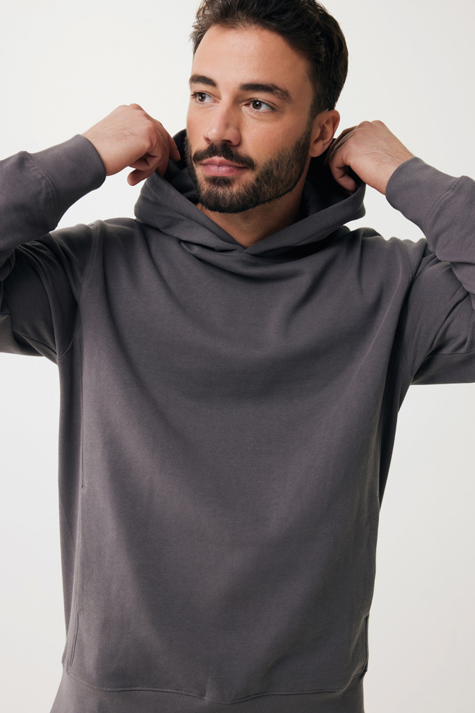 IQONIQ Yengo recycled cotton hoodie with sidepockets