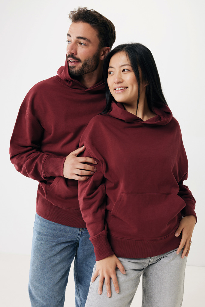 IQONIQ Yoho recycled cotton relaxed hoodie
