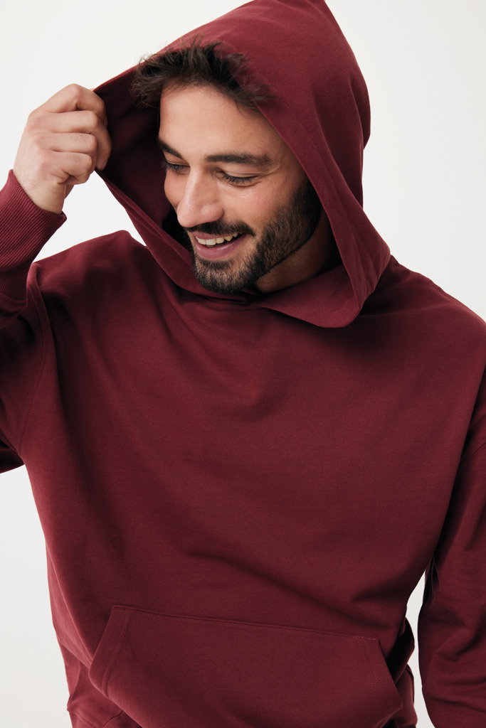 IQONIQ Yoho recycled cotton relaxed hoodie