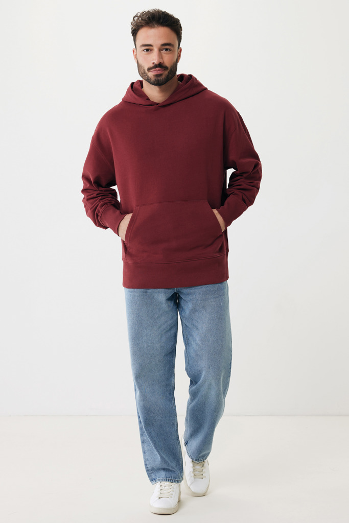 IQONIQ Yoho recycled cotton relaxed hoodie