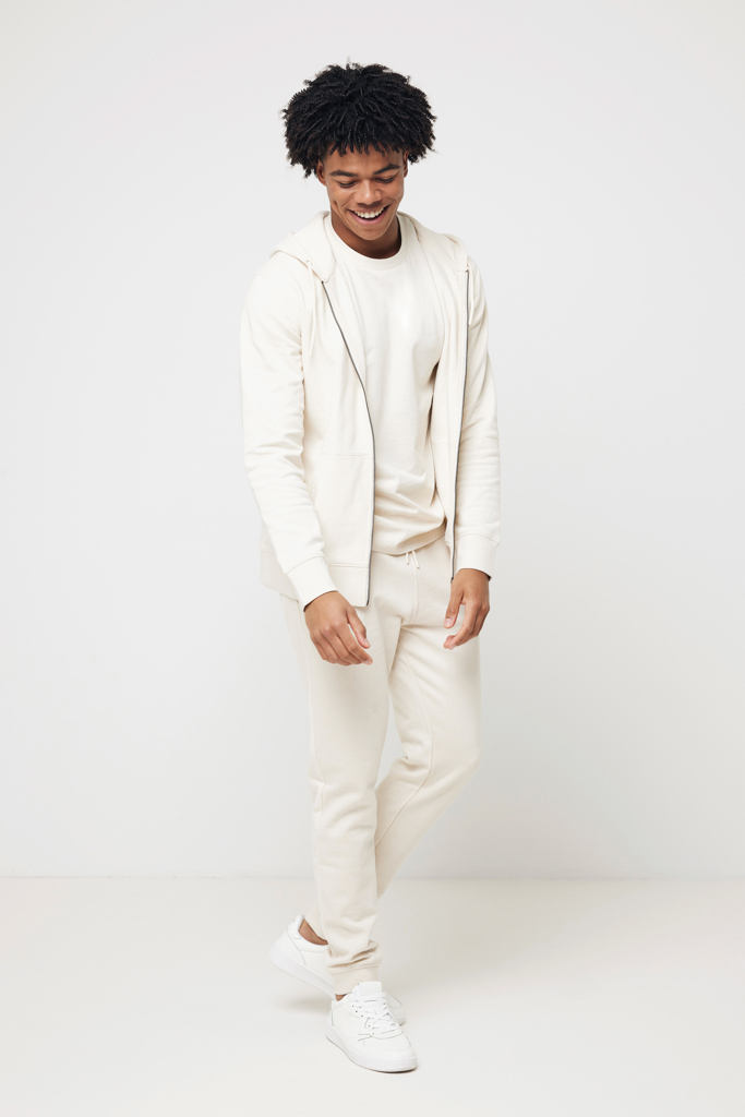 IQONIQ Abisko recycled cotton zip through hoodie