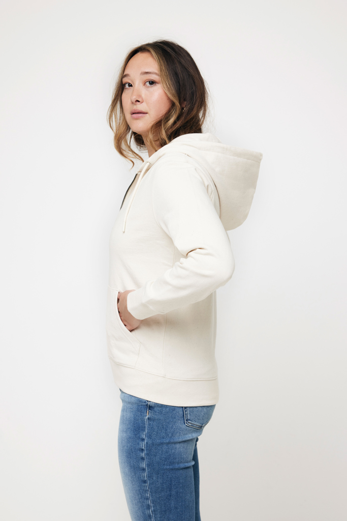 IQONIQ Abisko recycled cotton zip through hoodie