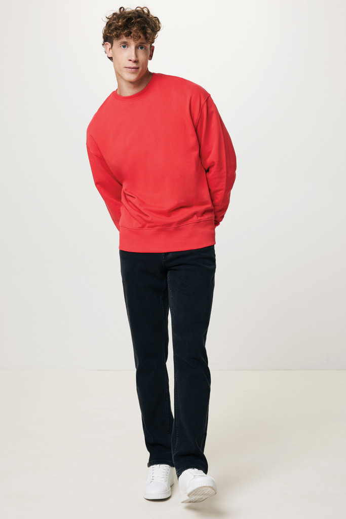 IQONIQ Kruger Sudadera Cuello Redondo Relax Fit Algodón Reci