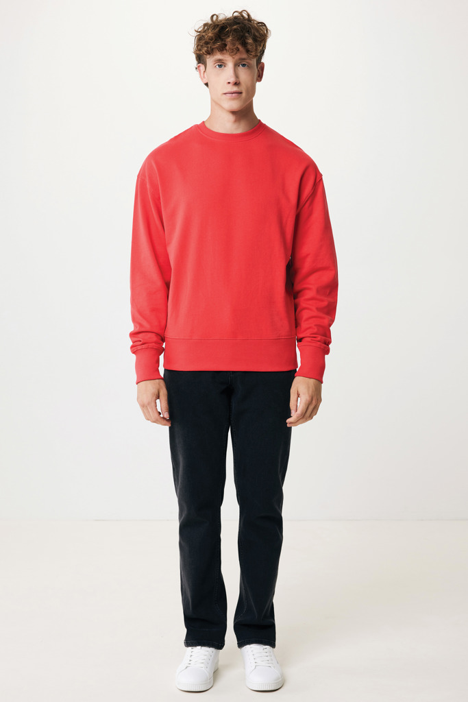 IQONIQ Kruger Sudadera Cuello Redondo Relax Fit Algodón Reci