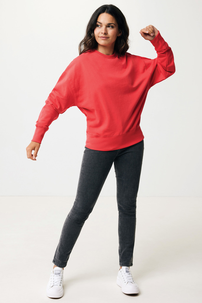 IQONIQ Kruger Sudadera Cuello Redondo Relax Fit Algodón Reci