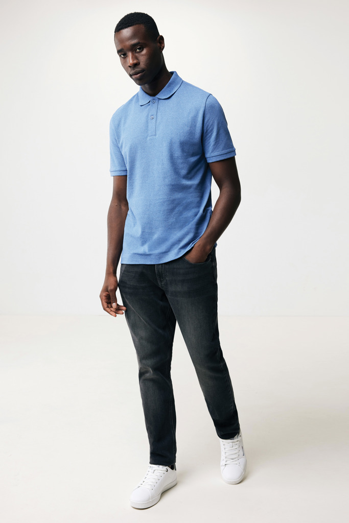 IQONIQ Yosemite Polo Pique Unisex Algodón Reciclado