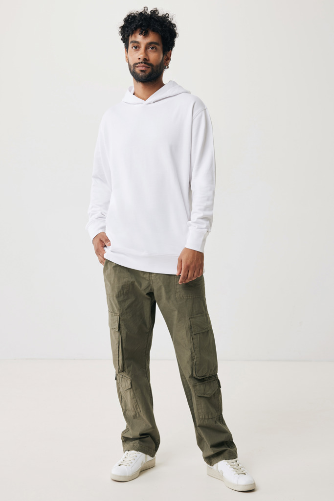 IQONIQ Yengo recycled cotton hoodie with sidepockets