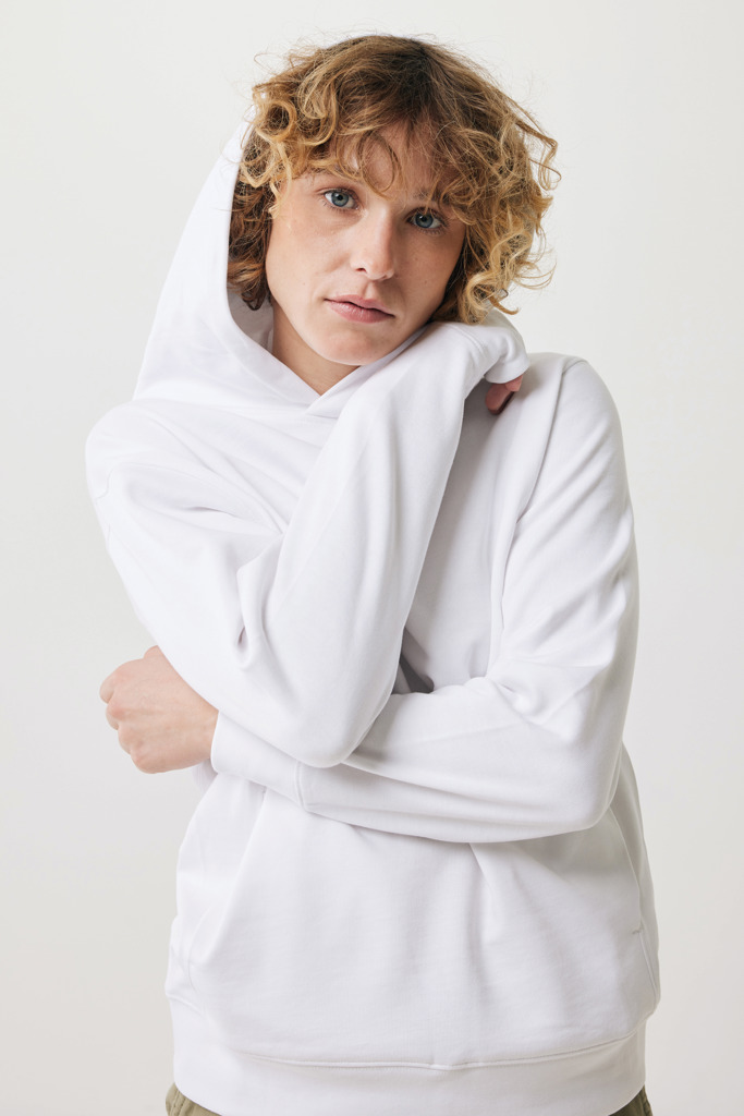 IQONIQ Yengo recycled cotton hoodie with sidepockets