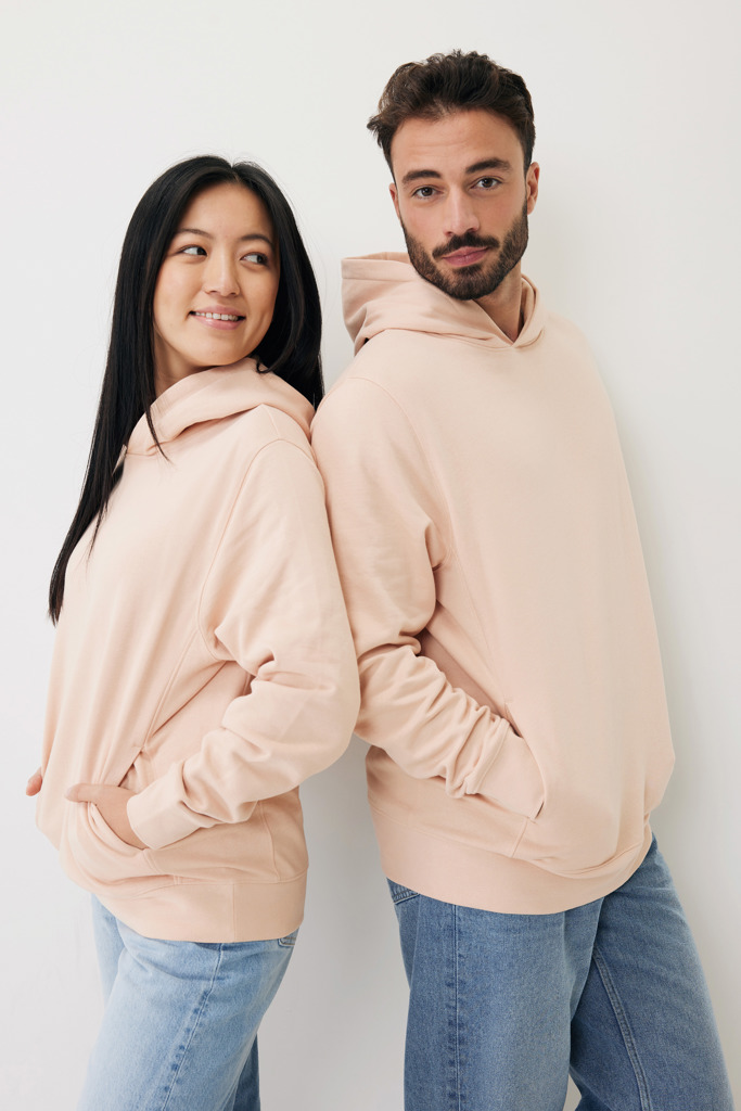 IQONIQ Yengo recycled cotton hoodie with sidepockets