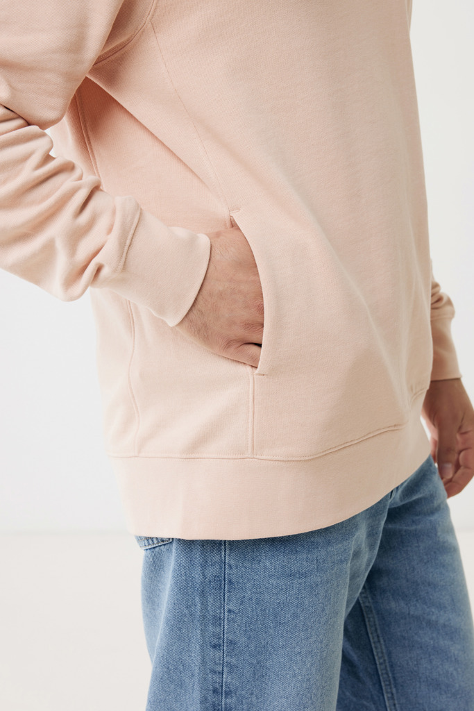 IQONIQ Yengo recycled cotton hoodie with sidepockets