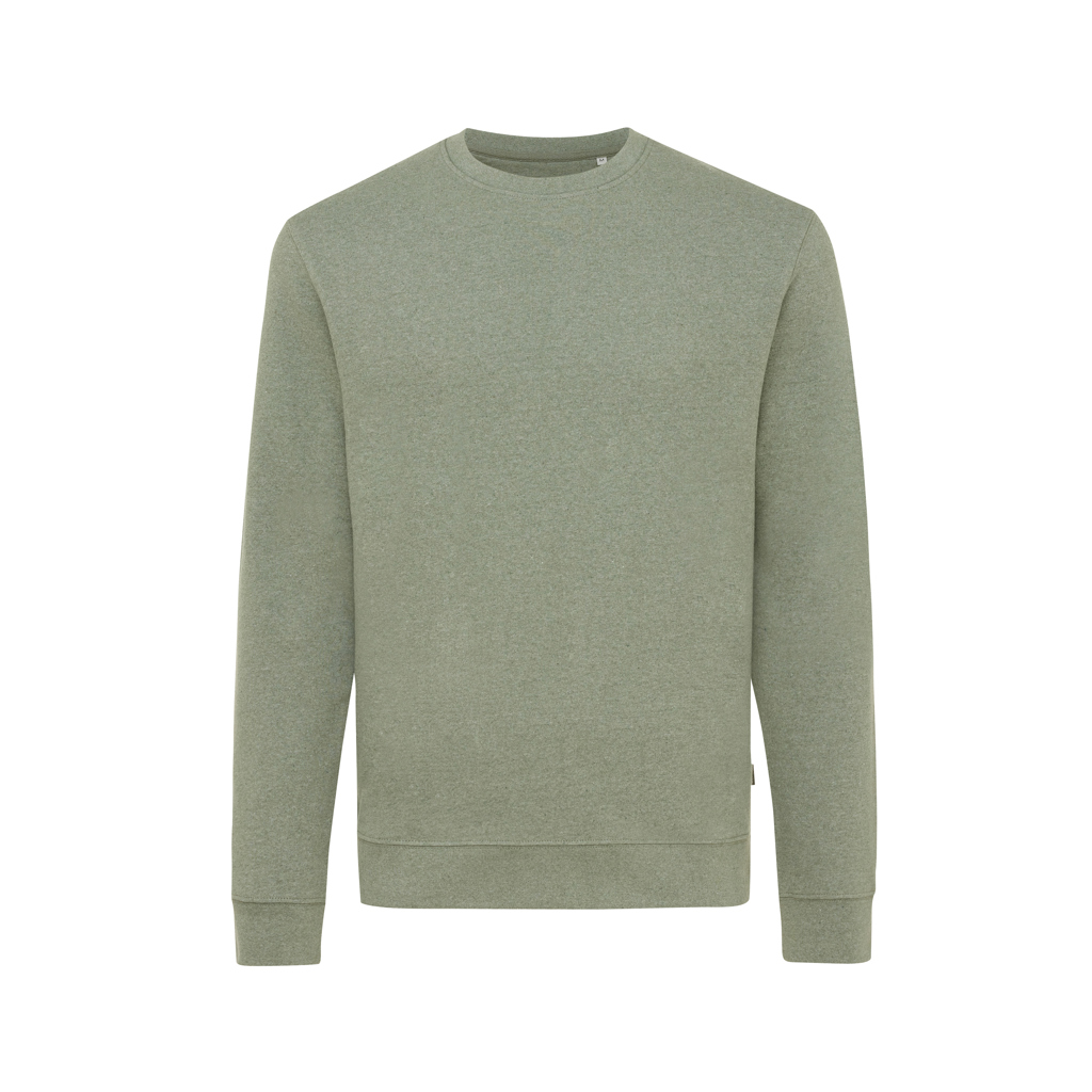 IQONIQ Denali recycled cotton crew neck undyed