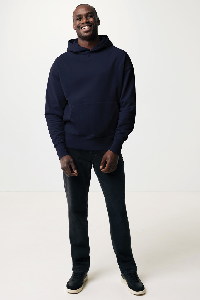 IQONIQ Yoho recycled cotton relaxed hoodie