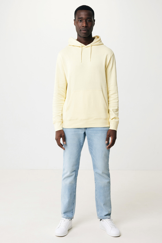 IQONIQ Rila lightweight recycled cotton hoodie