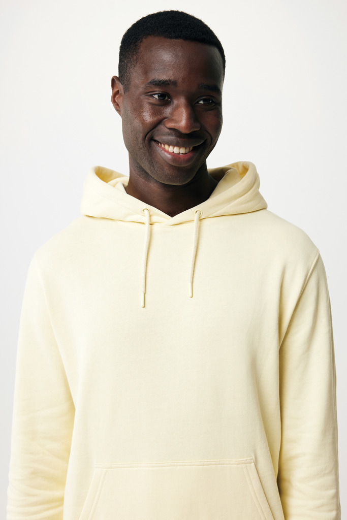 IQONIQ Rila lightweight recycled cotton hoodie