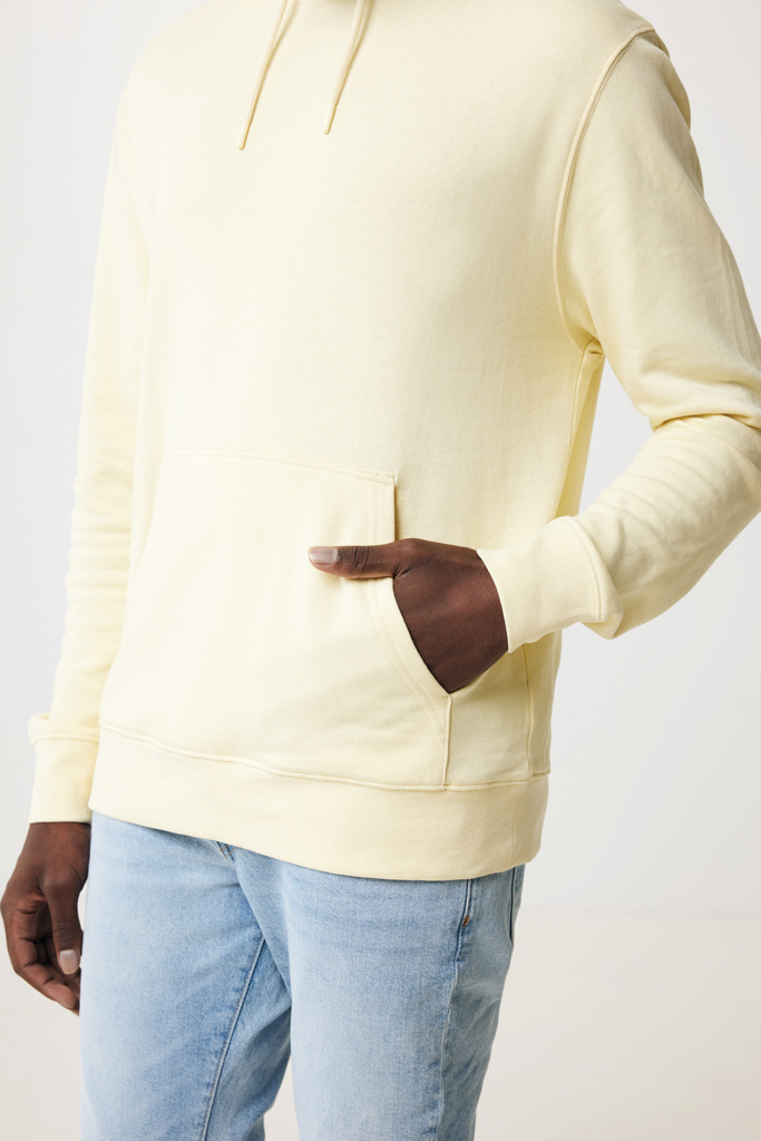 IQONIQ Rila lightweight recycled cotton hoodie