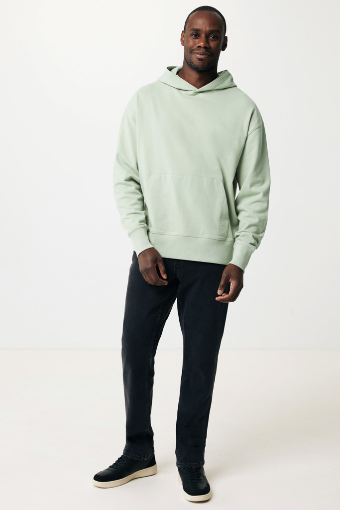 IQONIQ Yoho recycled cotton relaxed hoodie