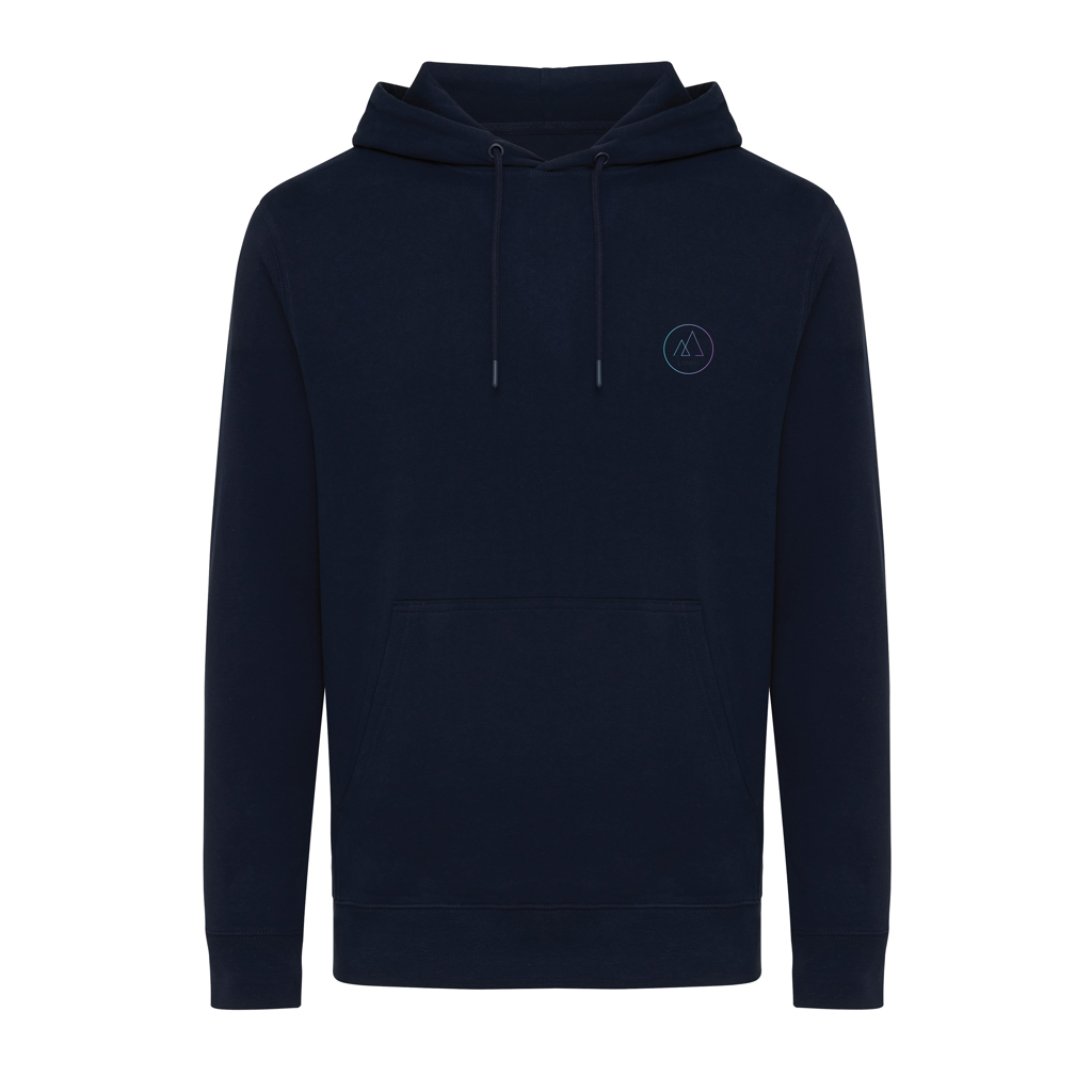 IQONIQ Rila lightweight recycled cotton hoodie