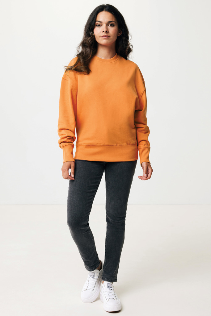 IQONIQ Kruger Sudadera Cuello Redondo Relax Fit Algodón Reci