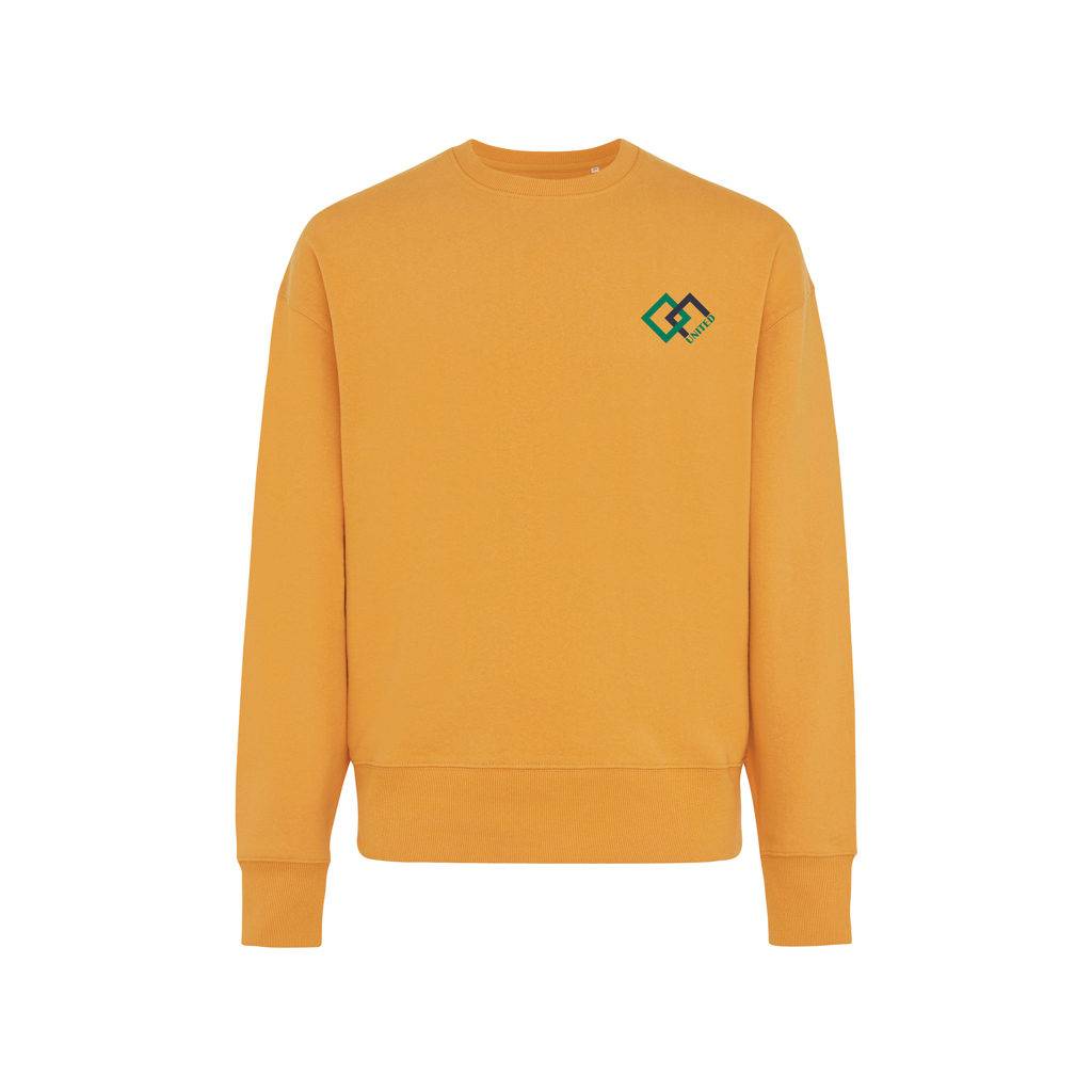 IQONIQ Kruger Sudadera Cuello Redondo Relax Fit Algodón Reci