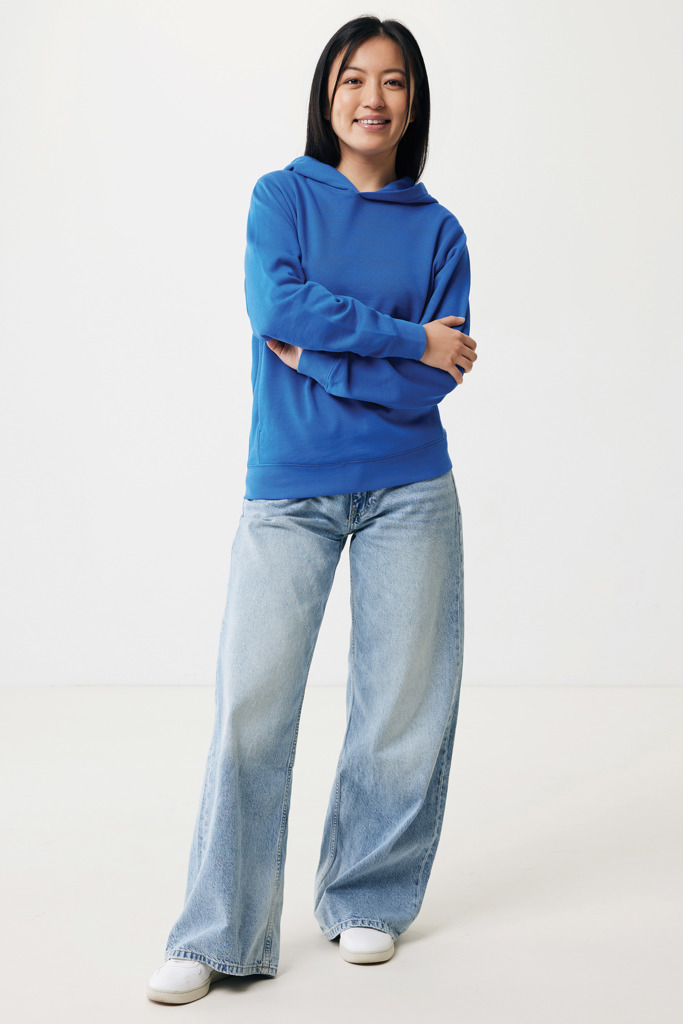 IQONIQ Yengo recycled cotton hoodie with sidepockets