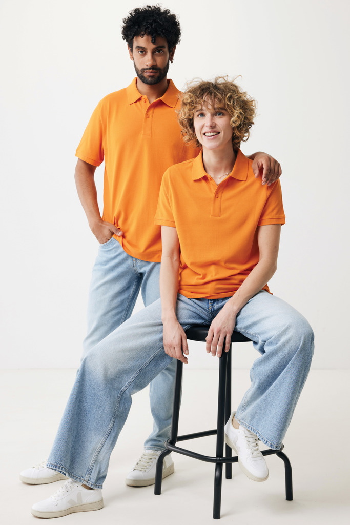 IQONIQ Yosemite Polo Pique Unisex Algodón Reciclado