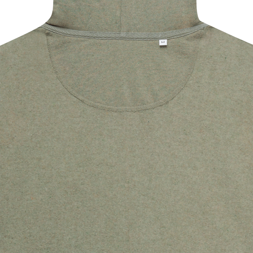 IQONIQ Abisko recycled cotton zip through hoodie