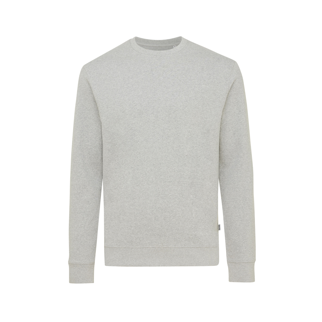 IQONIQ Denali recycled cotton crew neck undyed