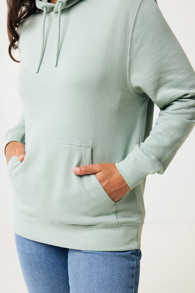 IQONIQ Rila lightweight recycled cotton hoodie