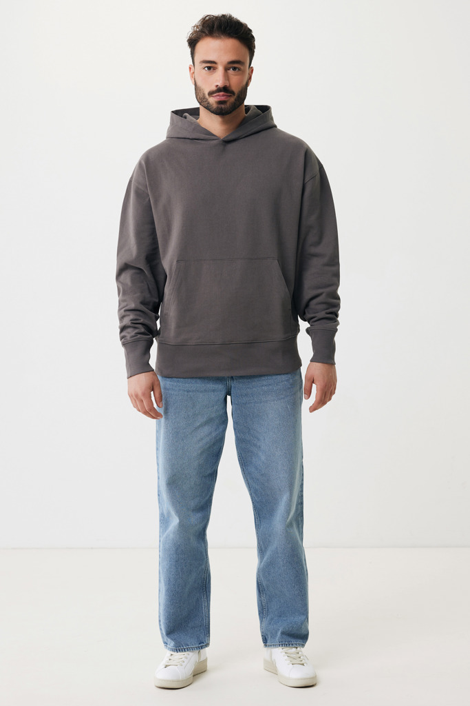 IQONIQ Yoho recycled cotton relaxed hoodie