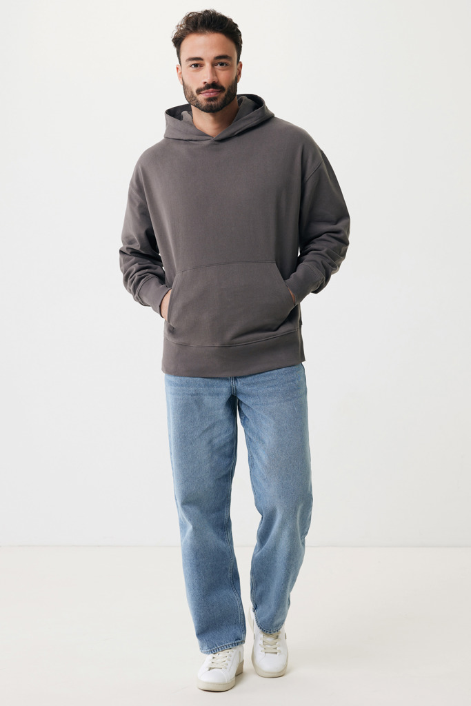 IQONIQ Yoho recycled cotton relaxed hoodie