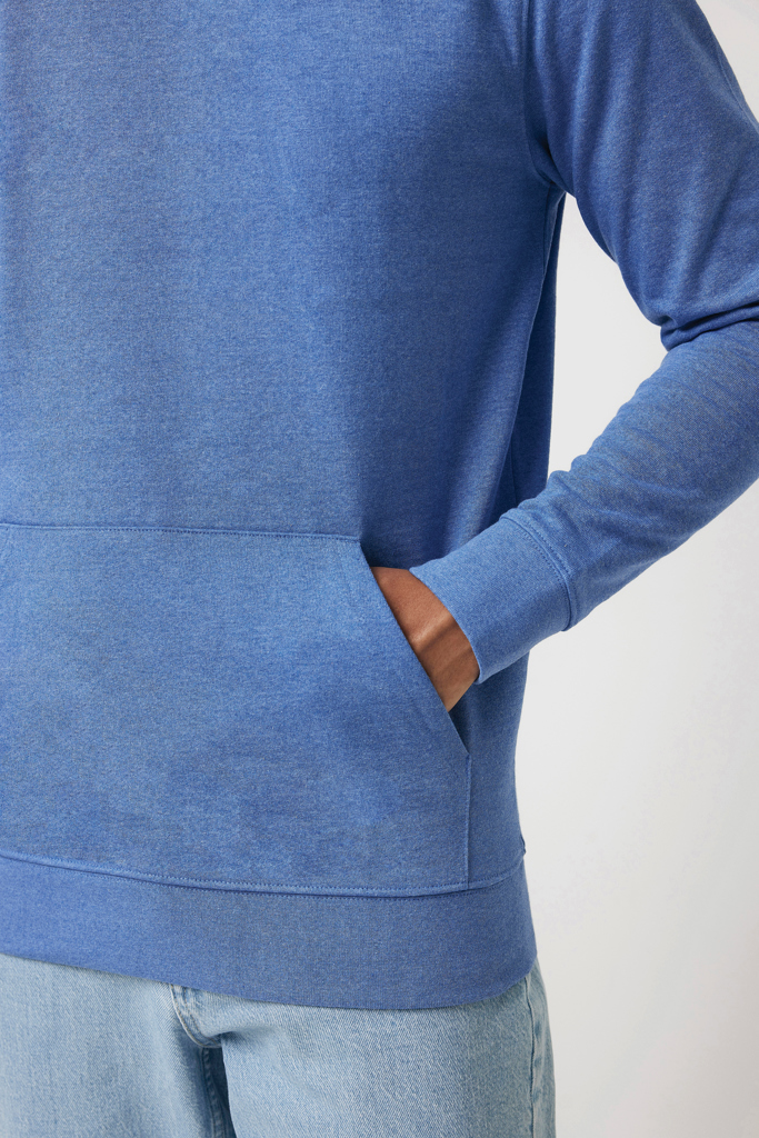 Sudadera IQONIQ Torres algodón reciclado sin teñir