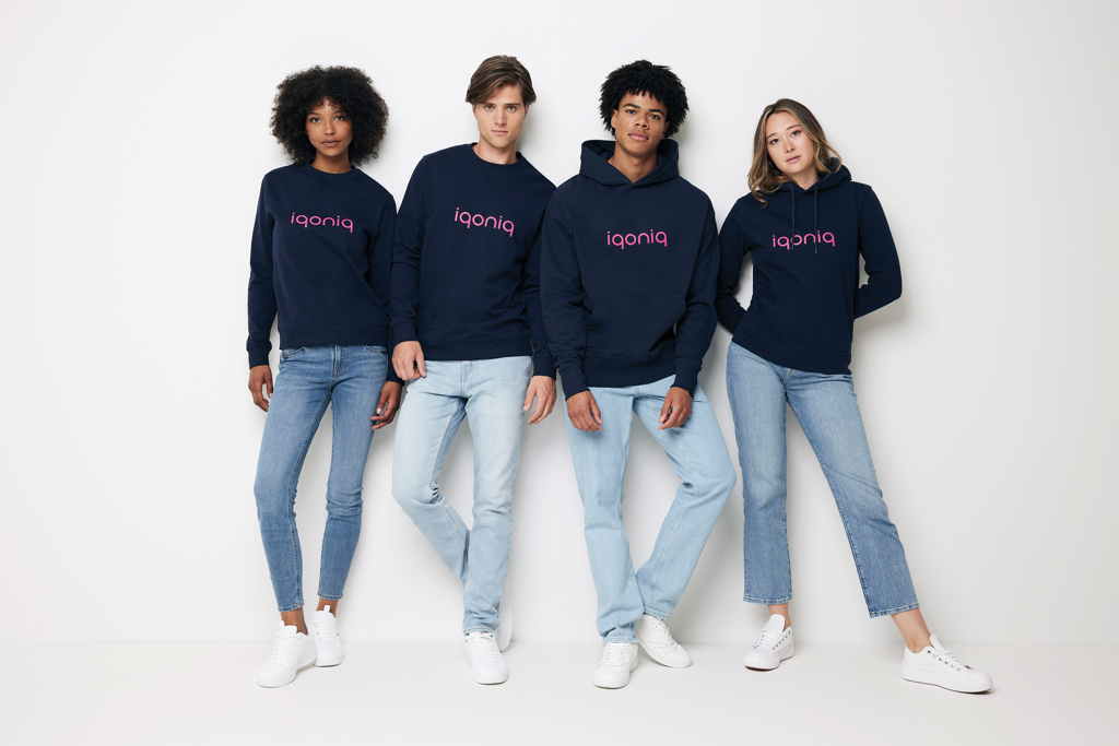IQONIQ Zion recycled cotton crew neck