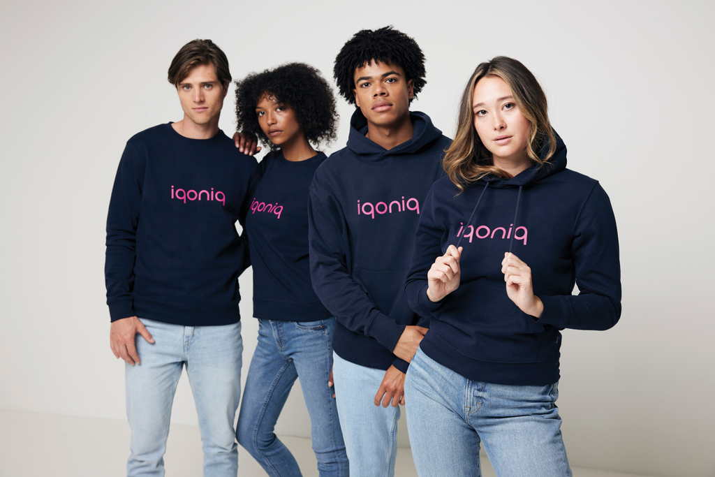 IQONIQ Zion recycled cotton crew neck