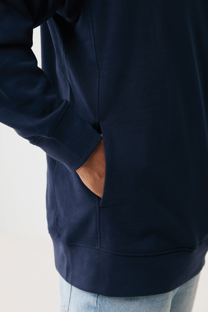 IQONIQ Yengo recycled cotton hoodie with sidepockets