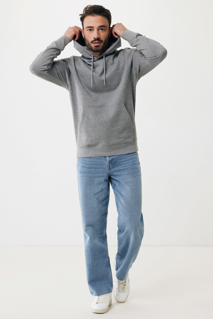 IQONIQ Rila lightweight recycled cotton hoodie