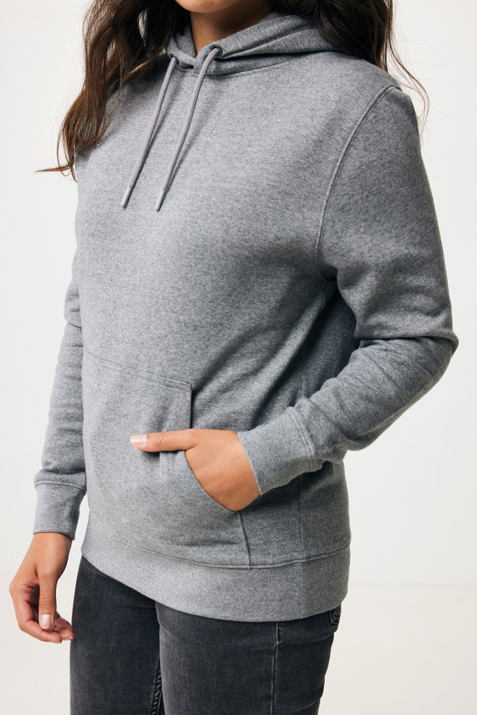 IQONIQ Rila lightweight recycled cotton hoodie