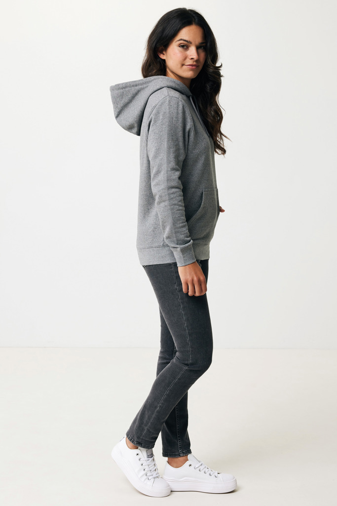 IQONIQ Rila lightweight recycled cotton hoodie